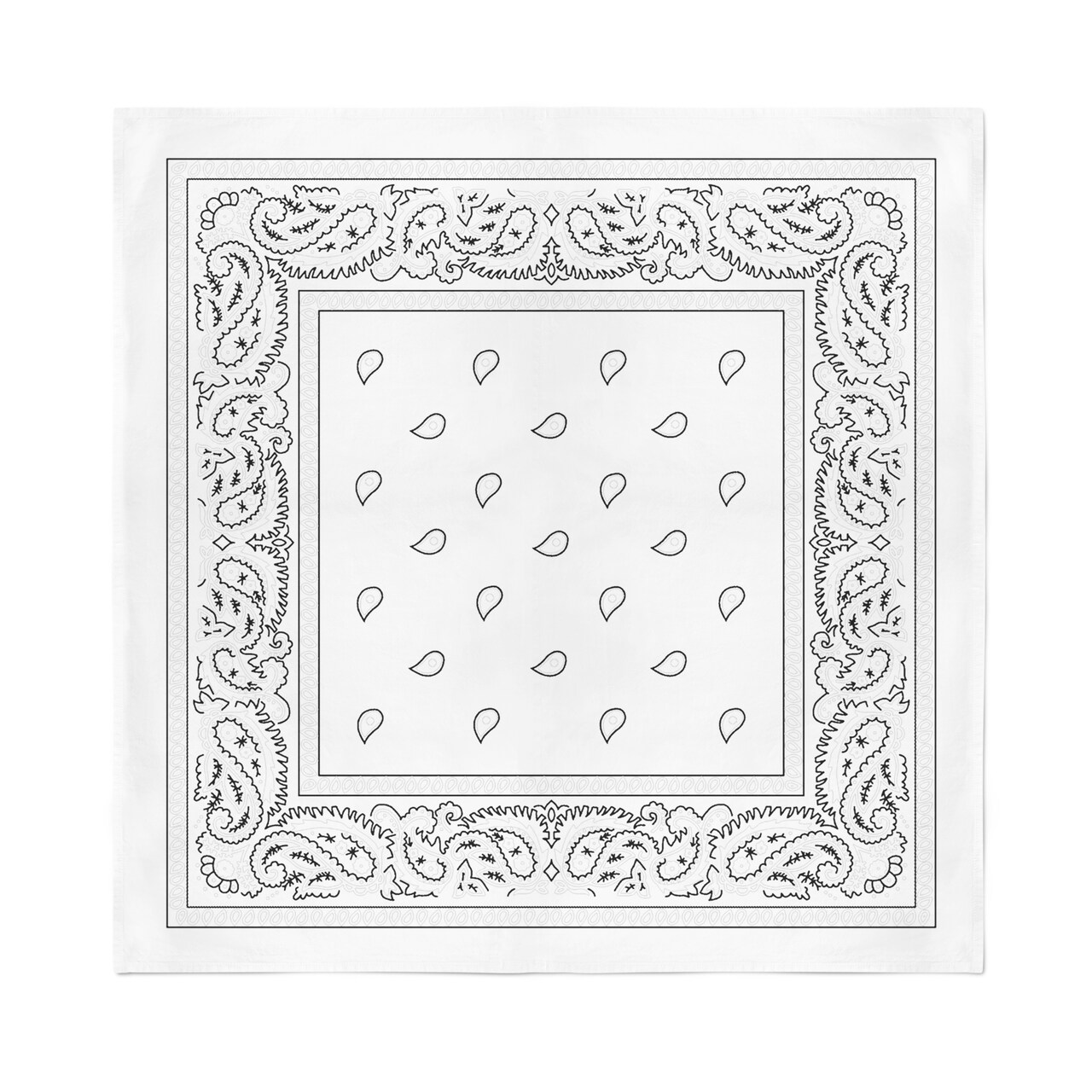 Balec Bulk Wholesale 60 Pack Paisley Polyester Bandanas Unisex